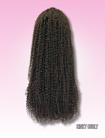 Kinky Curly HD Lace Closure Wig