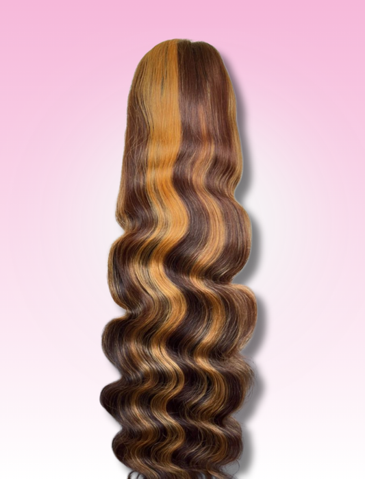 Highlighted HD Lace Frontal Wig
