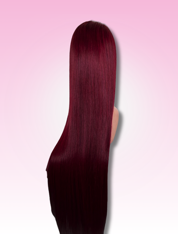 Burgundy HD Lace Frontal Wig